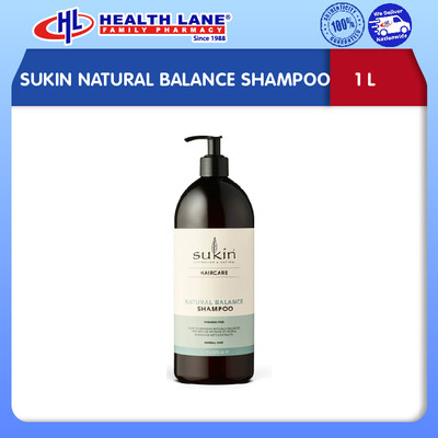 SUKIN NATURAL BALANCE SHAMPOO (1L)